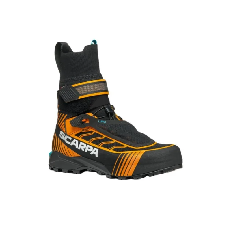SCARPA Anti-Slip Wear-Resistant Low-Top Hiking Shoes Unisex Black-2