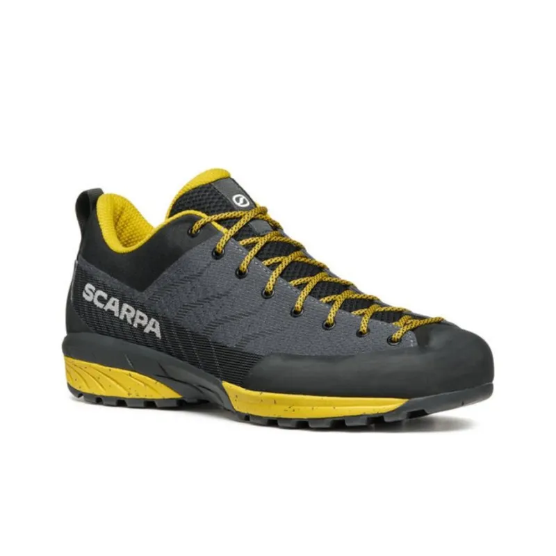 SCARPA Cushioning Wear-Resistant Low-Top Hiking Shoes Unisex Black-2