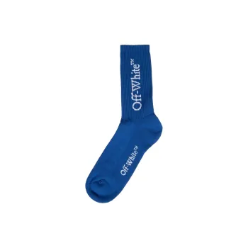OFF WHITE Knee High Socks Men's 1 Pack Blue