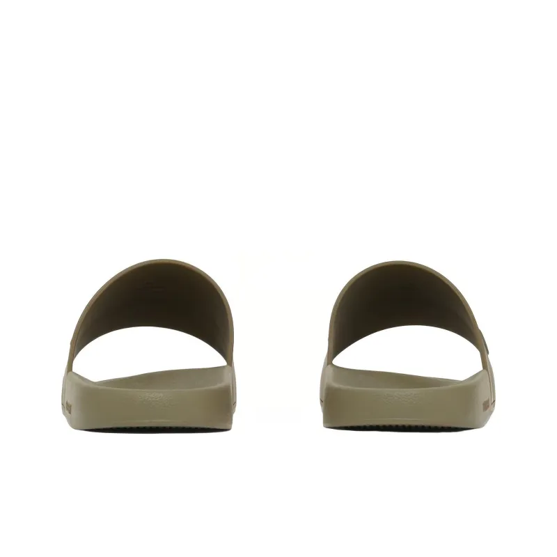 Burberry Embossed Logo Slides Dark Fern Green Black-4