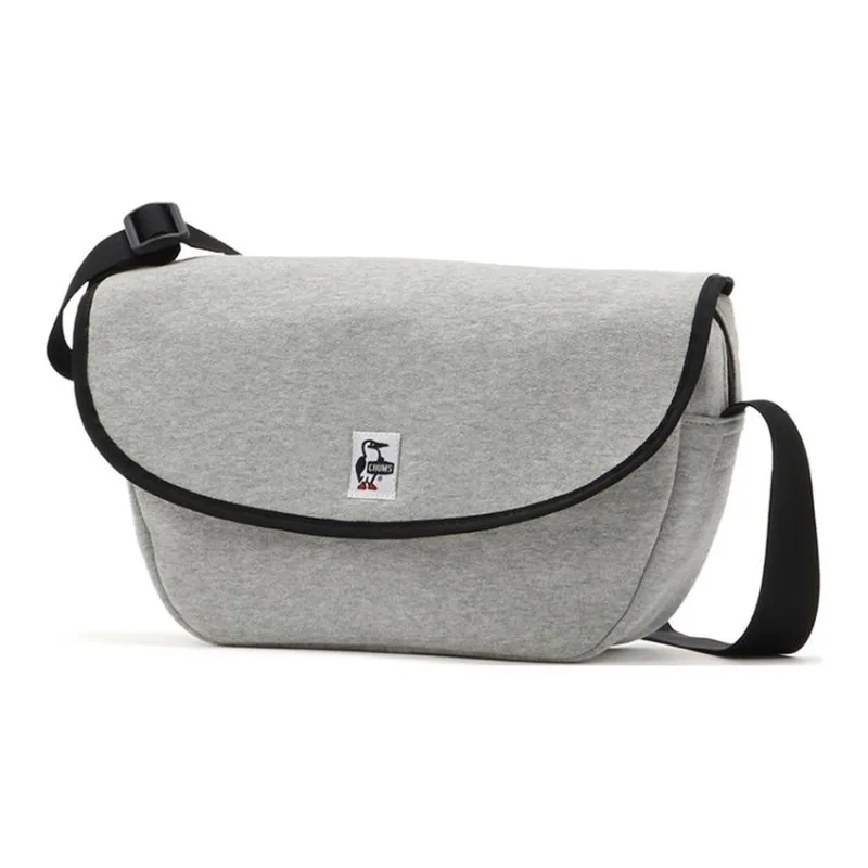 CHUMS Cotton Crossbody Bag, Shoulder Bag Unisex Gray-0