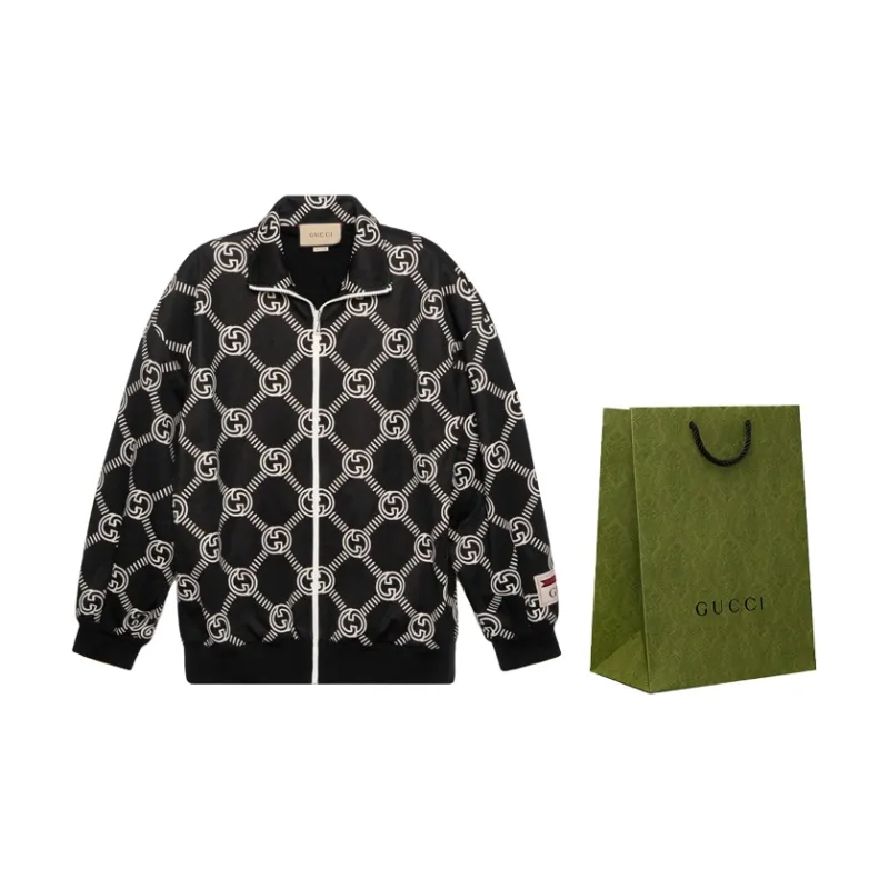 GUCCI GUCCI Interlocking G Track Jacket-2