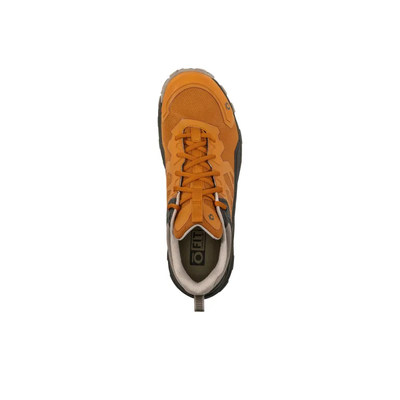 Oboz Footwear Katabatic Slip-Resistant Low-Top Hiking Shoes Men's Yellow-3