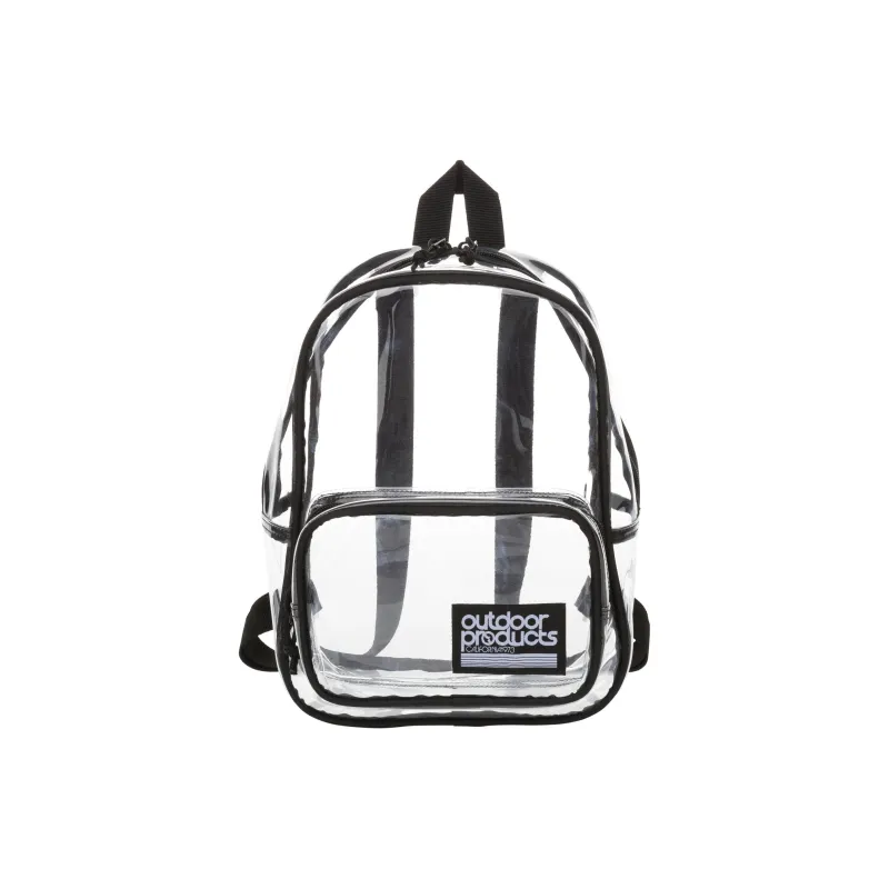 OUTDOOR PRODUCTS Plastic Backpack Mini Unisex Black-0