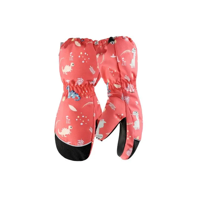 GOLOVEJOY Ski Gloves Warm Breathable Wear Resistant Windproof And Waterproof Gloves Kids'-41
