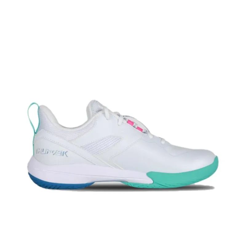VICTOR Cushioning Lightweight Low Top Badminton Shoes Unisex White Green Mismatched-1