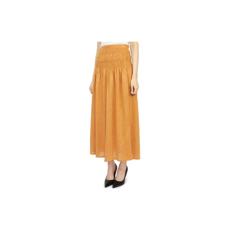 Vanessa Bruno Casual Long Skirt Women's Orange-3