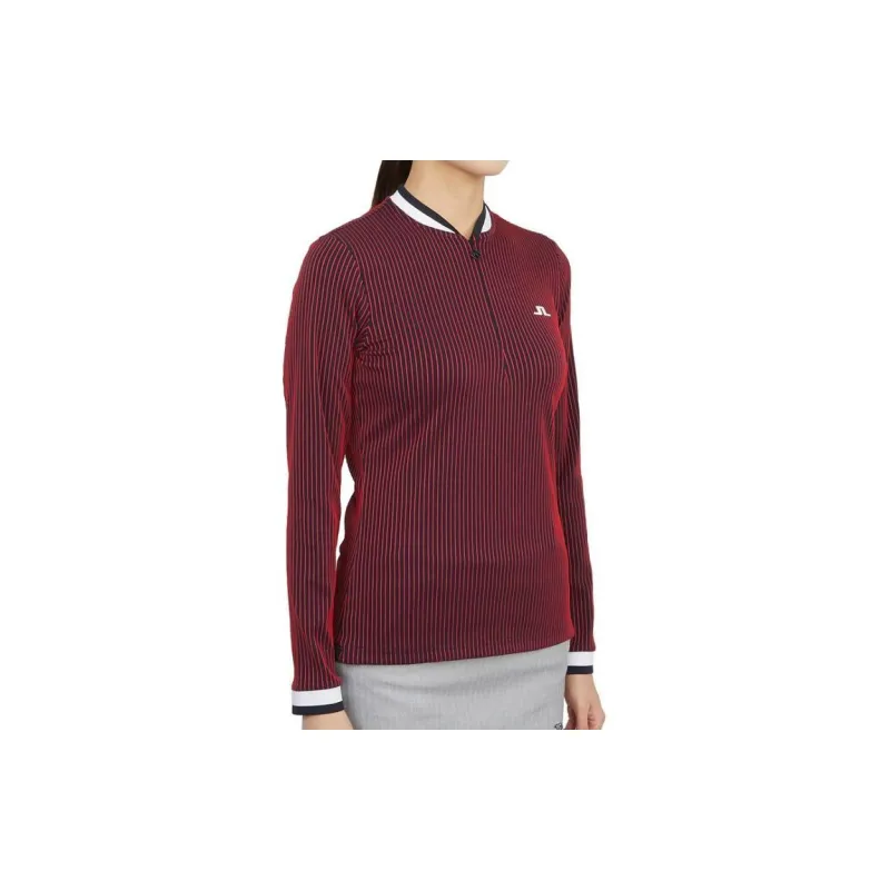 J.Lindeberg T Shirt Women's Red-3