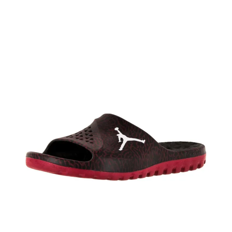 JORDAN Super.Fly Slides Black/Red-2