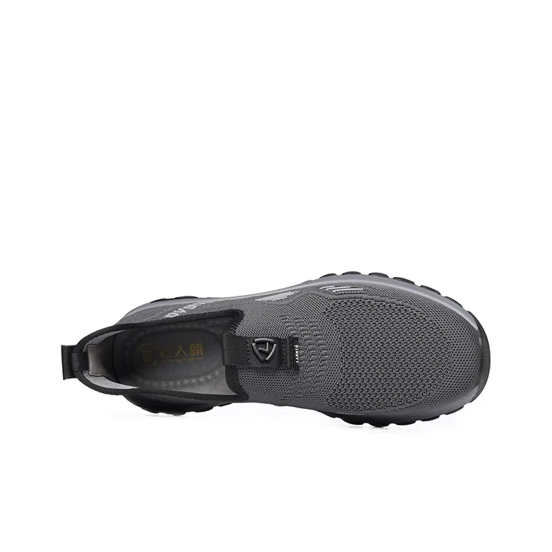 LAORENTOU Casual Shoes Men Low Top Black-8