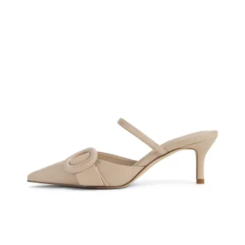 CHARLES&KEITH Closed Toe Slippers 6.3cm Women's