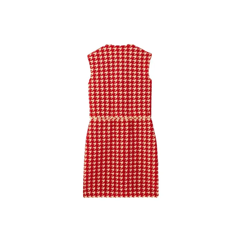 Burberry SS24 Sleeveless Dress Women's Red-1