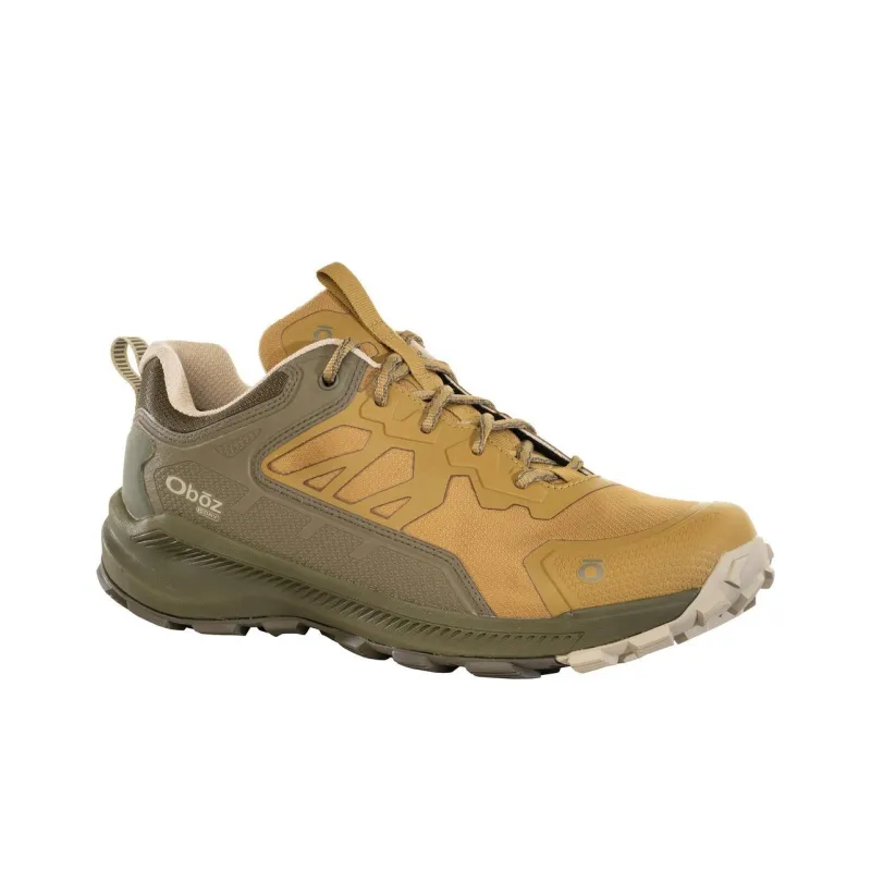 Oboz Footwear Katabatic Cushioned Slip-Resistant Waterproof And Breathable Low-Top Hiking Shoes Men's Umber-2