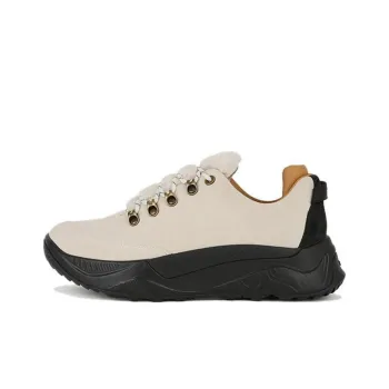 TSUBO UT Shearing Anti-Slip Wear-Resistant Low-Top Casual Shoes Unisex Ecru