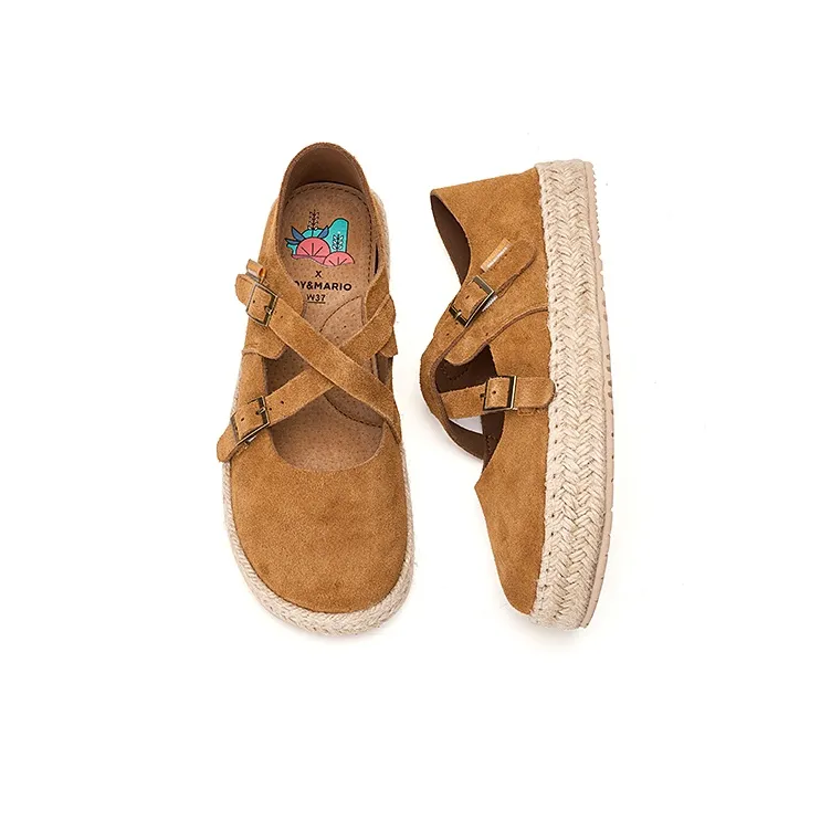 Joy&Mario Espadrilles Women's Beige/Camel/Pink-11