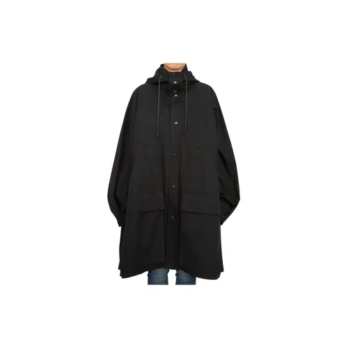 Lemaire Trench Coats Women's Black