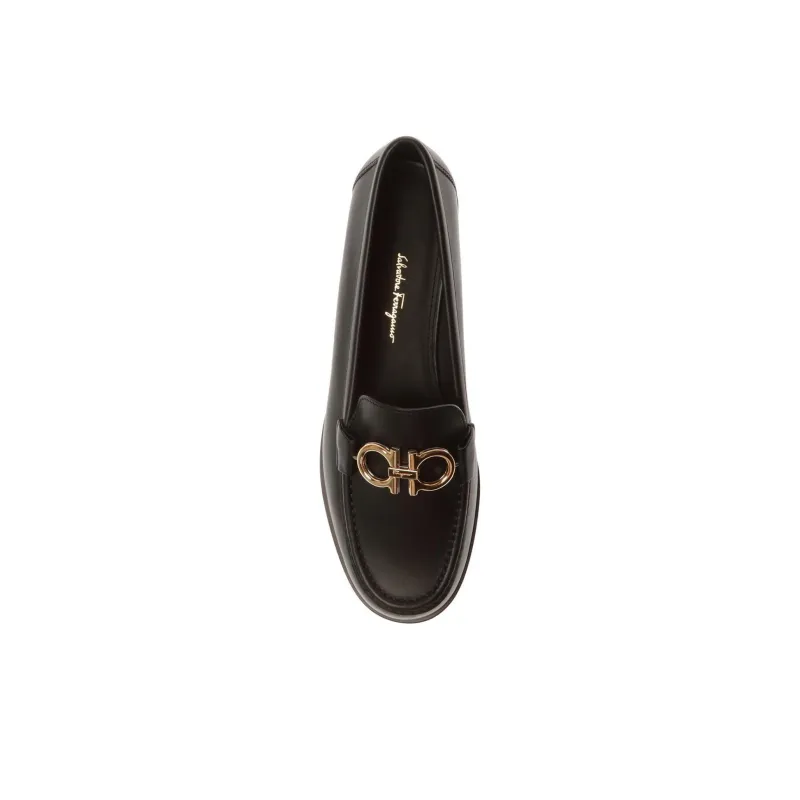 FERRAGAMO Gancini Women's Casual Shoes Women's Black-2