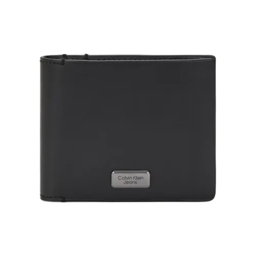 CALVIN KLEIN Leather Wallet Men's Black