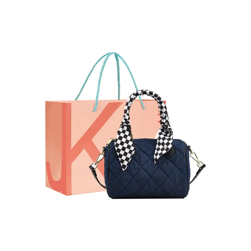 JANE KLAIN Denim Handbags Shoulder Bag Crossbody Bag Regular Women's Blue-4