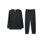 LJF9689 Men's-Ink Gray