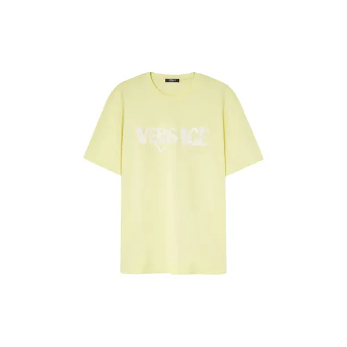 VERSACE T-Shirts Men Yellow