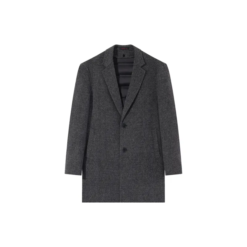 SEVEN Coats Men's Gift Bags Dark Gray-1