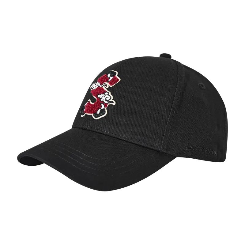 Skechers Baseball Caps Unisex Charcoal Black-1