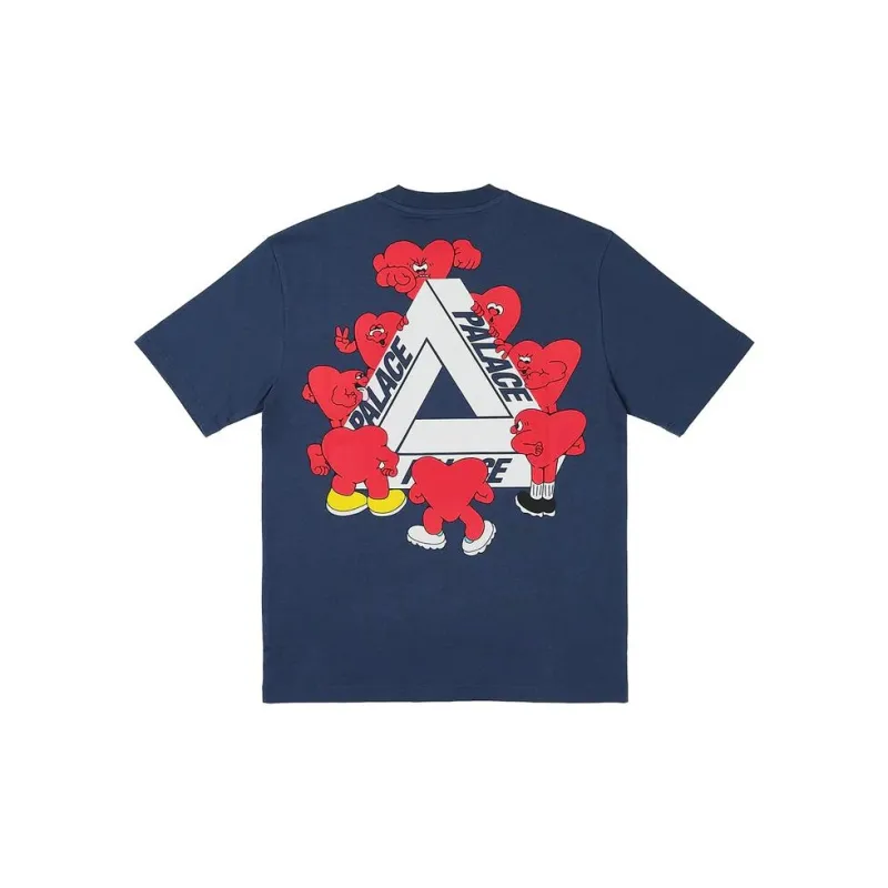 PALACE Tri Hearts T Shirt-1