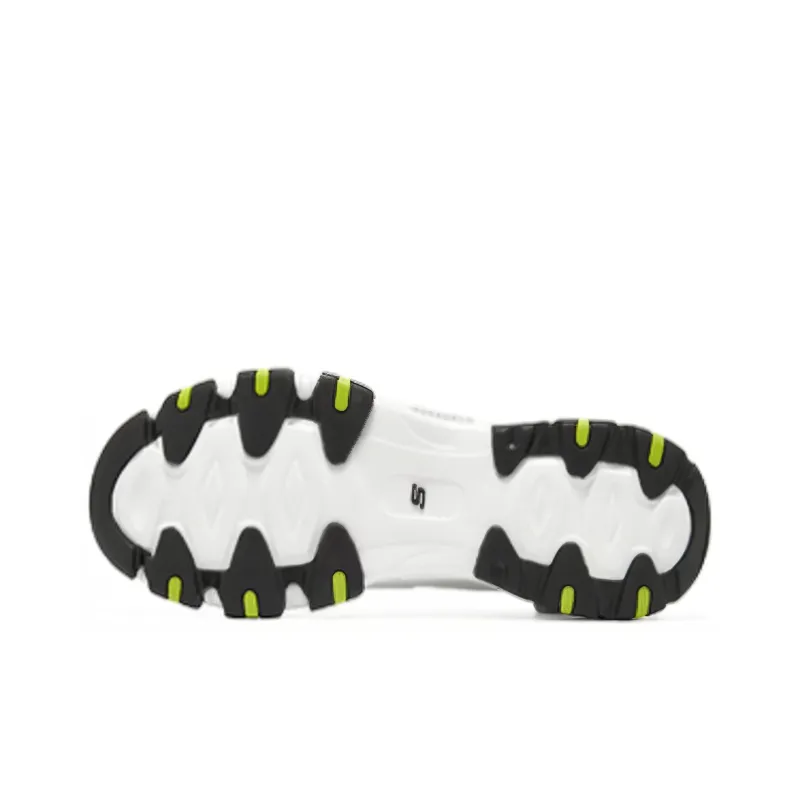 Skechers D'lites 2.0 'White Black Green'-4