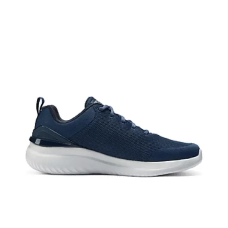 Skechers Shock Absorbers With Slip Resistant And Abrasion Resistant Properties Low Top Casual Running Shoes Men's Blue-1