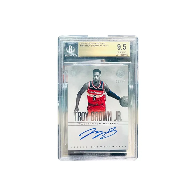 PANINI Troy Brown Jr. Graded Cards-2
