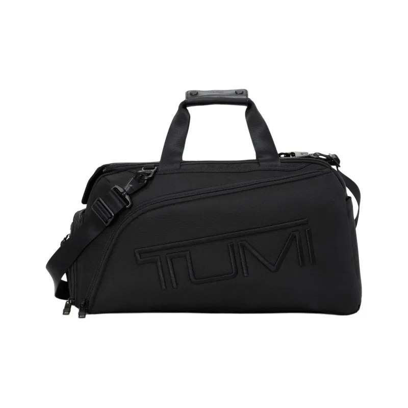 TUMI Elastic Nylon Travel Bags Shoulder Bag Crossbody Bag Handbag Men's Black-0