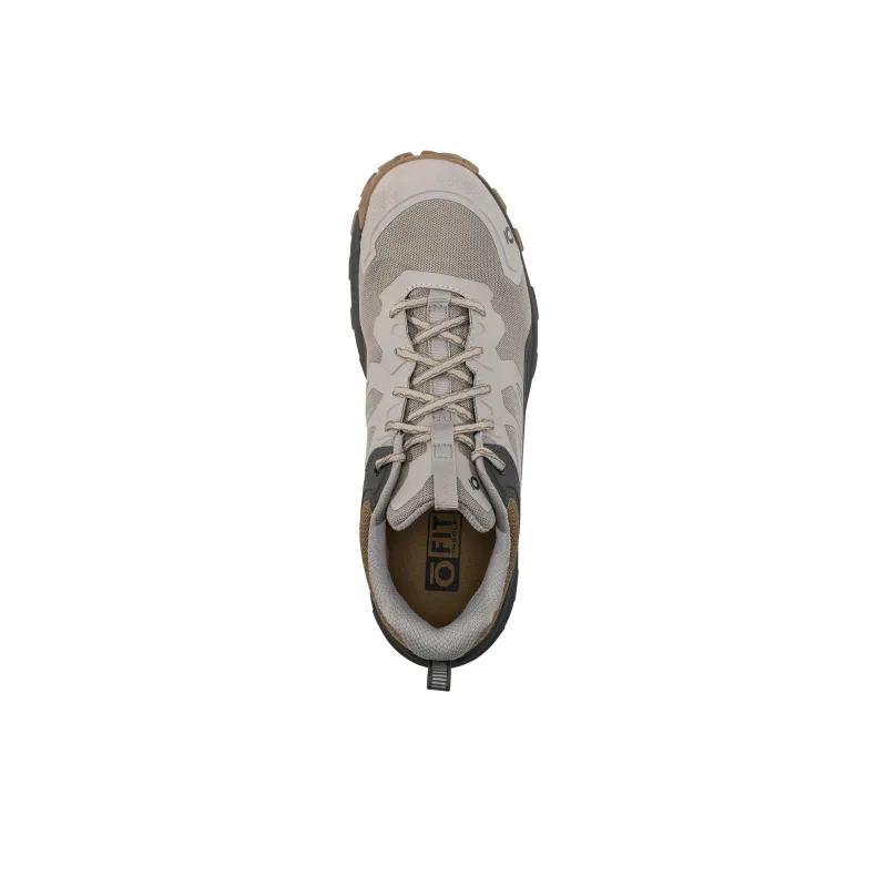 Oboz Footwear Katabatic Low Cushioning Anti-Slip And Wear-Resistant Low-Top Trekking Shoes Men's Light Gray-2