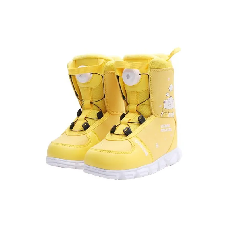 HITABAY Single Snowboard Ski Boots Kids'-7