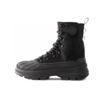 HUNTER Cushioned Slip-Resistant High-Top Hiking Shoes Women's Black