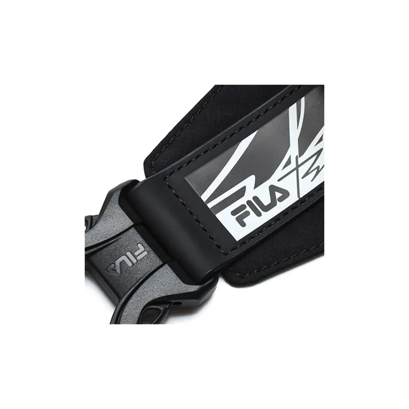 FILA Fabric Gym Bag Sling Bag Shoulder Bag Crossbody Bag Regular Unisex Black-3