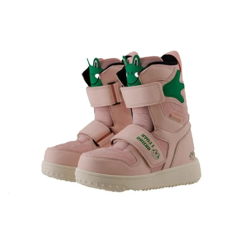 LUCKYBOO Single Snowboard Ski Boots Kids'-0
