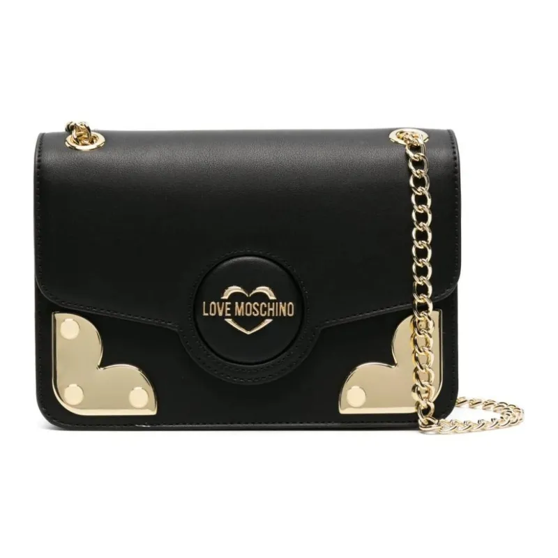 LOVE MOSCHINO Logo-lettering Shoulder Bag-0