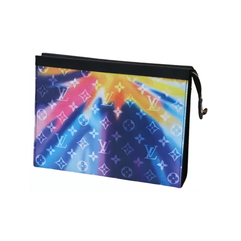 LOUIS VUITTON Voyage Pochette Sunset Monogram Multicolor-1