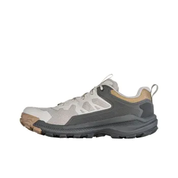 Oboz Footwear Katabatic Low Cushioning Anti-Slip And Wear-Resistant Low-Top Trekking Shoes Men's Light Gray
