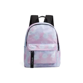 NOT ME Polyester Backpack Backpack 14-Inch Computer Backpack Regular Unisex Romantic Pink