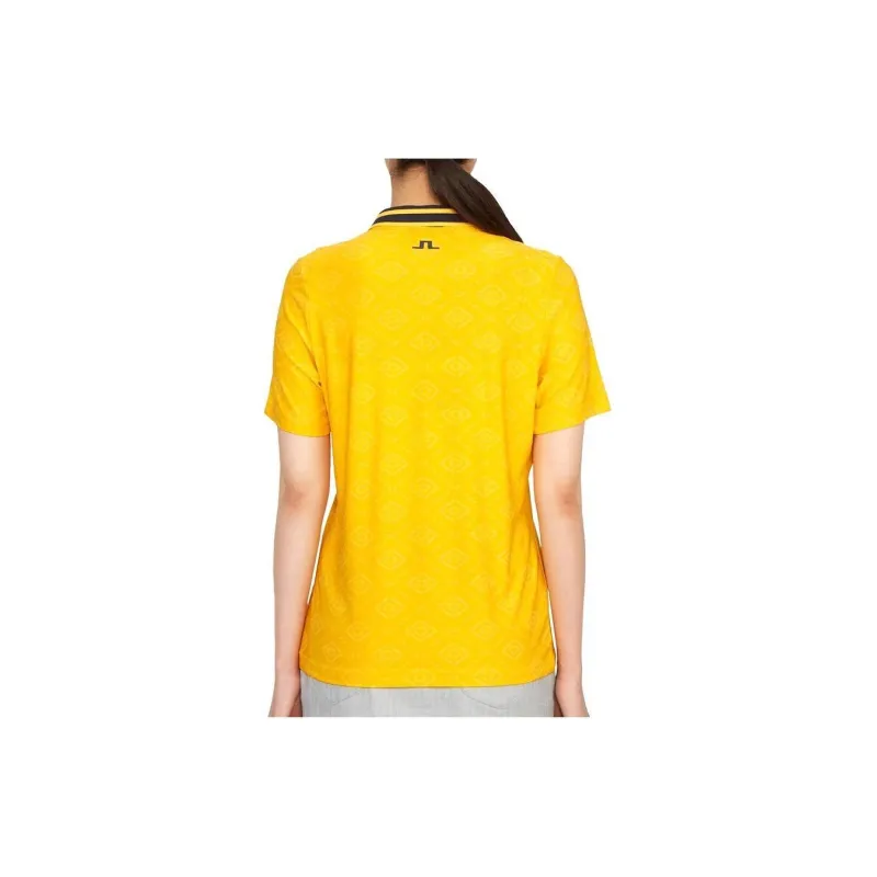 J.Lindeberg Polo Shirt Women's Bright Yellow-1