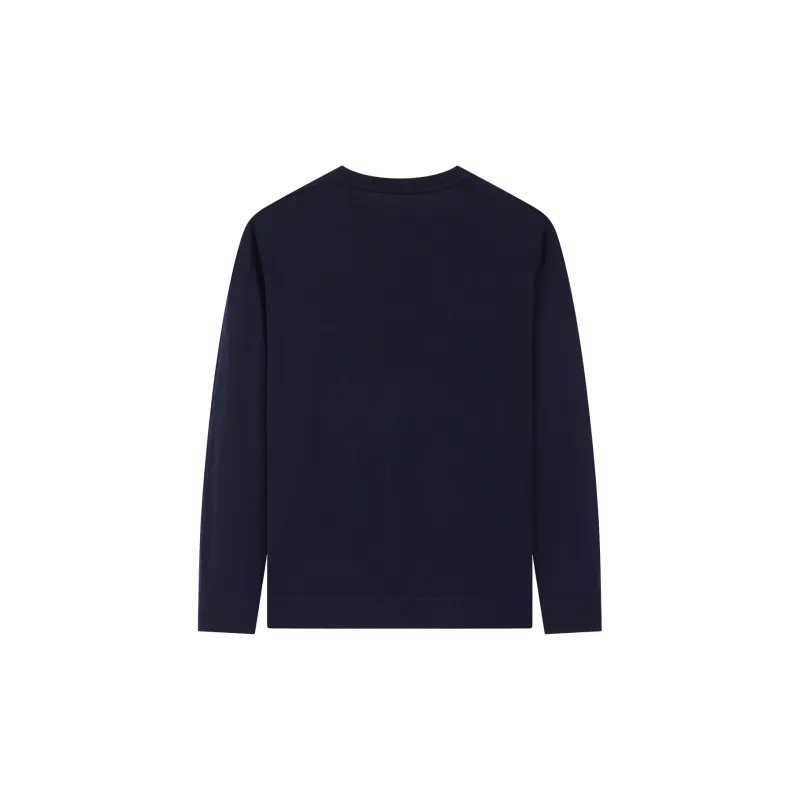 SEVEN Sweaters Men Navy Blue-1