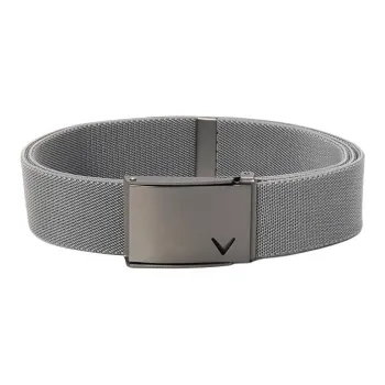 Callaway Emblem Smooth Buckle Design Belt Men's Gray