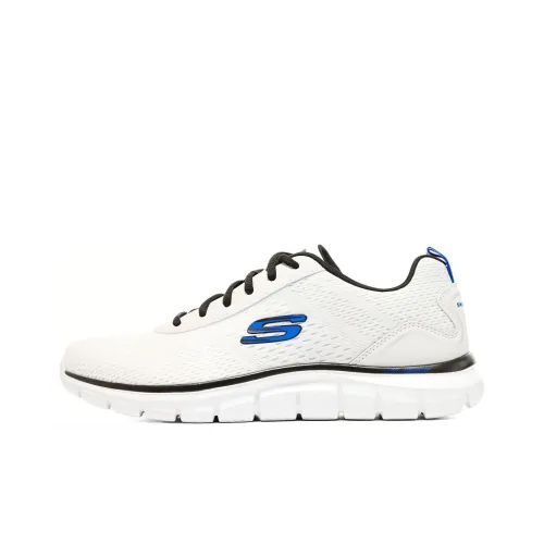 Skechers Track Lifestyle Shoes Men Low-Top White