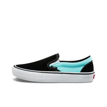 Vans Slip On Asymmetry Black Blue Rose