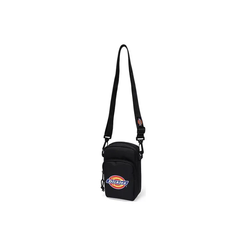 Dickies Polyester Messenger Bag, Crossbody Bag, Shoulder Bag Unisex Black White Checkerboard-1