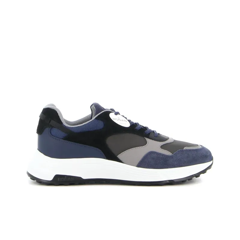 HOGAN Hyperlight Cushioning Anti-Slip And Wear-Resistant Low-Top Casual Shoes Men's Blue-1