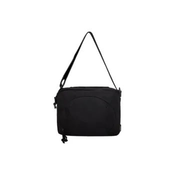 Converse Canvas Shoulder Bag Canvas Bag Crossbody Bag Regular Unisex Ink Black