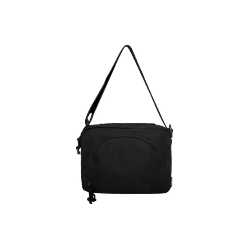 Converse Canvas Shoulder Bag Canvas Bag Crossbody Bag Regular Unisex Ink Black-0